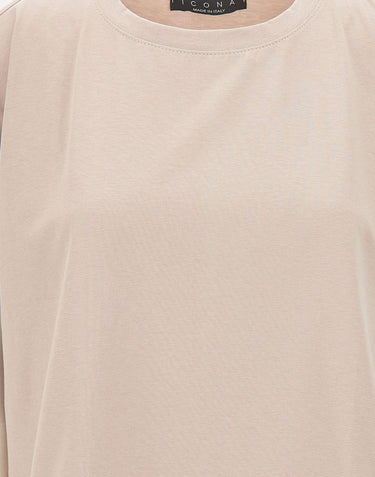 T-shirt con spalle scoperte SP5BR002 1083 KAOS 