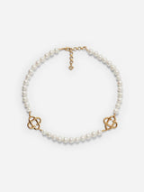 "Medium Pearl Logo Necklace" APF25JW085 01 CASABLANCA 