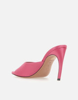 Mule "Betta" fucsia 260WSH00886 EEE106AA149 THE ATTICO 