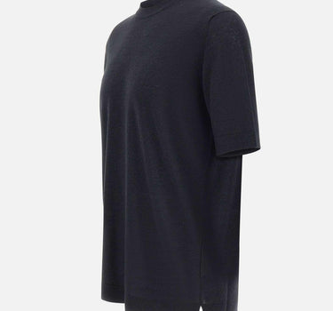 T-shirt in misto lino e cotone TS0MC LC14R990 FILIPPO DE LAURENTIIS 