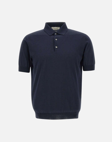 Polo in crêpe di cotone PL1MC CR14R890 FILIPPO DE LAURENTIIS 