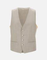 Abito tre pezzi slim fit in lana vergine 50561836 068 BOSS 