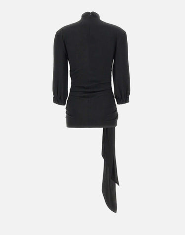 Blusa arricciata con fiocco 260WCI00030 AAS001AA100 THE ATTICO 