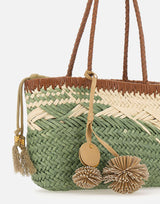 Borsa a spalla "Paloma" BS11311 COMMSTRAWINTWILLOW GIANNI CHIARINI 