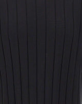 Maglia in cotone a coste larghe DK17026 NERO DIKTAT 