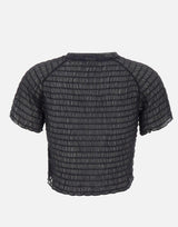 T-shirt "Smocked" KD0300 BLACK ADIDAS 