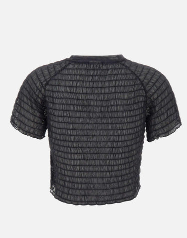 T-shirt "Smocked" KD0300 BLACK ADIDAS 