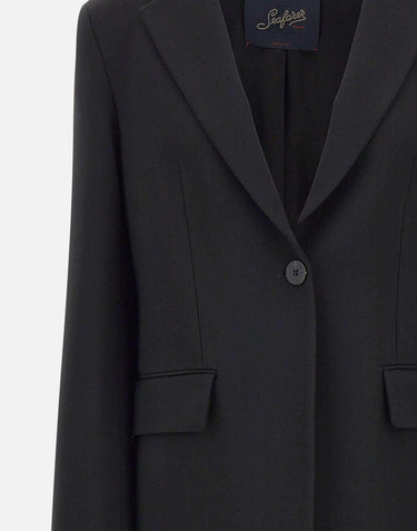 Blazer "Giacca Bella" in lana vergine SWJ0041TWS0013 0009999 SEAFARER 