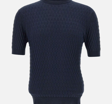 Maglia in crepe di cotone GC1MC CR14D890 FILIPPO DE LAURENTIIS 