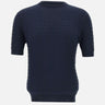 Maglia in crepe di cotone GC1MC CR14D890 FILIPPO DE LAURENTIIS 