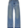 Jeans a gamba dritta con fondo a contrasto S52LA0282 M30058963 MM6 MAISON MARGIELA 