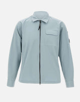 Giacca in gabardine con zip 20CMOS705A 110143G809 C.P. COMPANY 