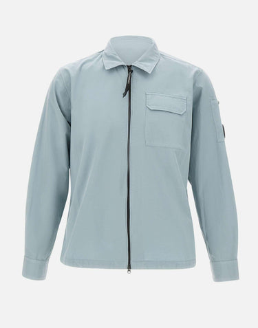 Giacca in gabardine con zip 20CMOS705A 110143G809 C.P. COMPANY 