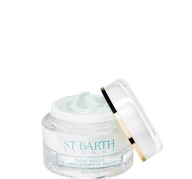 "Crème masque argile verte et ananas" 50gr 704005 50GR LIGNE ST.BARTH 