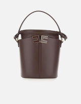 Secchiello con dettaglio logo BS92A61E2 644 ELISABETTA FRANCHI 