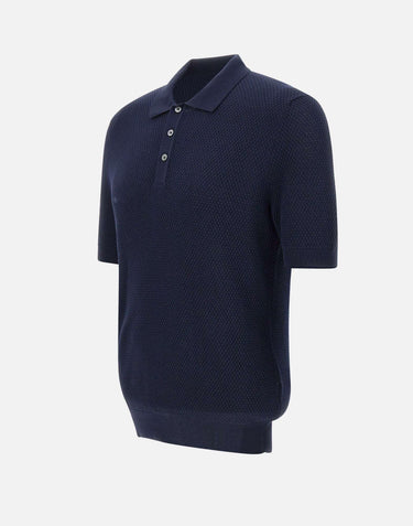 Polo in maglia di cotone 57113 20620598 GRAN SASSO 