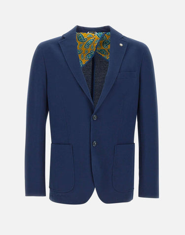 Blazer  in  cotone stretch 3832G2900MC 25327388 MANUEL RITZ 