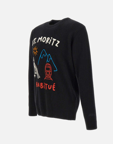 Maglia "Heron St. Moritz draw" HER0001 02973I00EMB MC2 SAINT BARTH 