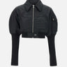 Giubbino in nylon lucido VAQ09J008 BLACK1 VAQUERA 