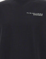 T-shirt over "Glitch orchid" MSP26JTS044 06 CASABLANCA 