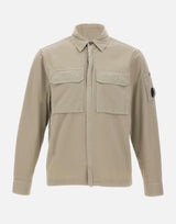 Camicia overshirt in gabardine 20CMOS156A 110143G904 C.P. COMPANY 