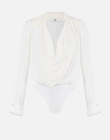 Body in georgette di viscosa CB00261E2 360 ELISABETTA FRANCHI 