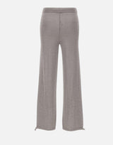 Pantaloni jogger in misto viscosa e lurex 197215 049 KANGRA 
