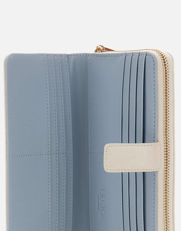 Portafogli con zip e patta AA6201E1109 X0459 LIU-JO 