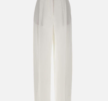 Pantaloni palazzo in cotone M80PANL02 TES0K10201N ELEVENTY 