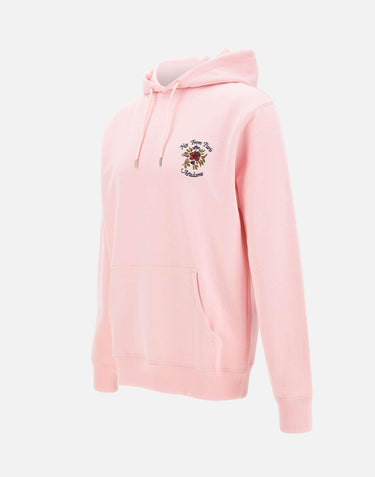 Felpa con cappuccio "Slogan Rose" HO169 CO127LPI DROLE DE MONSIEUR 