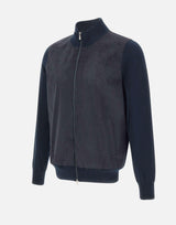 Giacca in cotone e alcantara 57139 18044598 GRAN SASSO 