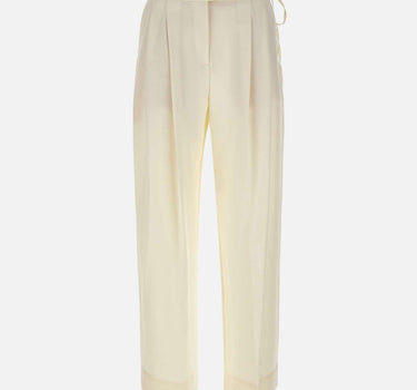 Pantaloni con fascia annodata in vita 50556552 118 BOSS 