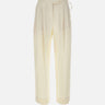 Pantaloni con fascia annodata in vita 50556552 118 BOSS 