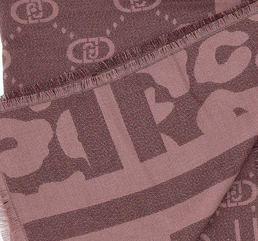 Stola con logo 2F5040T0300 91718 LIU-JO 