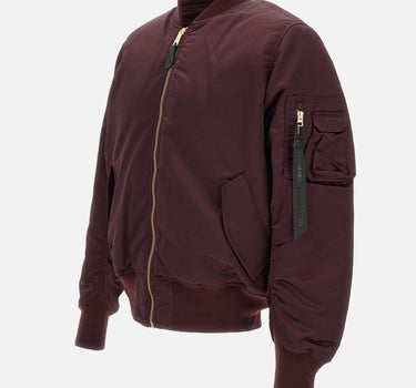 "MA-1 Base Flight Bomber Jacket" 756111 608 ALPHA INDUSTRIES ULTRAVIOLET 