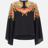 Blusa in seta con stampa paisley floreale WRJA0162 AKI43X0813 ETRO 