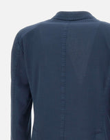Blazer in cotone e lino DS3177 78B SANTANIELLO 