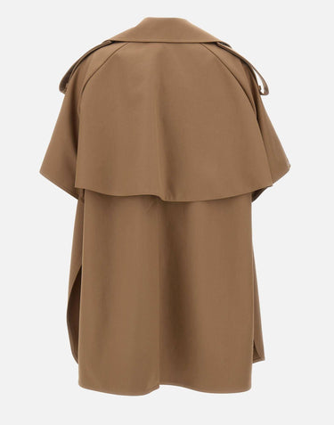 Mantella in gabardina antigoccia 2614731111600 002 MAX MARA 