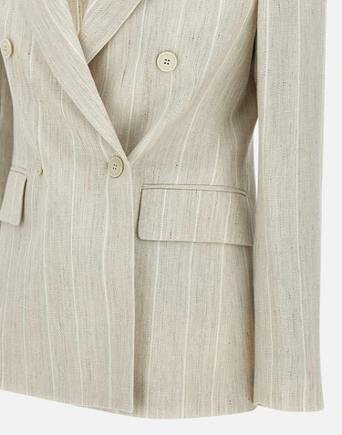 Blazer in lana e lino K85GIAF02 TES0K02602 ELEVENTY 