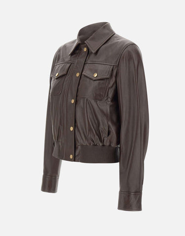 Giacca in pelle "Biada" 2616441011600 002 MAX MARA STUDIO 