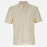 Polo in cotone e lino 50559037 118 BOSS 