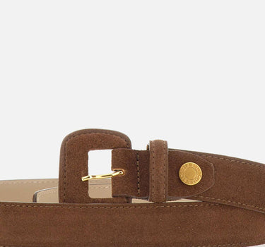 Cintura in pelle scamosciata CNK00973 CMCOGNAC GIANNI CHIARINI 