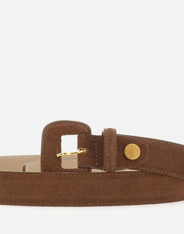 Cintura in pelle scamosciata CNK00973 CMCOGNAC GIANNI CHIARINI 