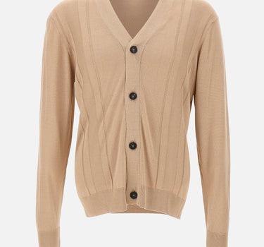 Cardigan "Moore" MOOREPWE2608 BEIGE TAGLIATORE 