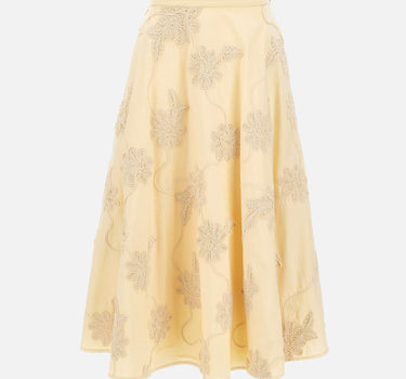 Gonna lunga con ricamo floreale 115557 1366 ROTATE BIRGER CHRISTENSEN 