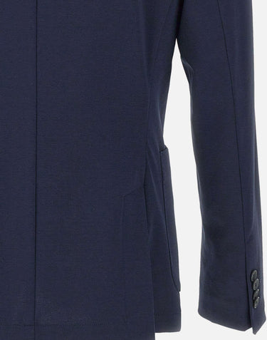 Blazer in cotone DK87601 BLU DIKTAT 