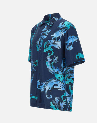 Camicia in viscosa 78GAL2B0 NS632283 VERSACE JEANS COUTURE 