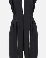 Jumpsuit "Sarouel" con doppia zip COPCO21F1023 BLK1 COPERNI 