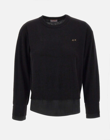 "Sweater mixed fabrics" K45226 11 SUN68 