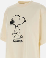 T-shirt in cotone F5B26325 1312 ICEBERG 